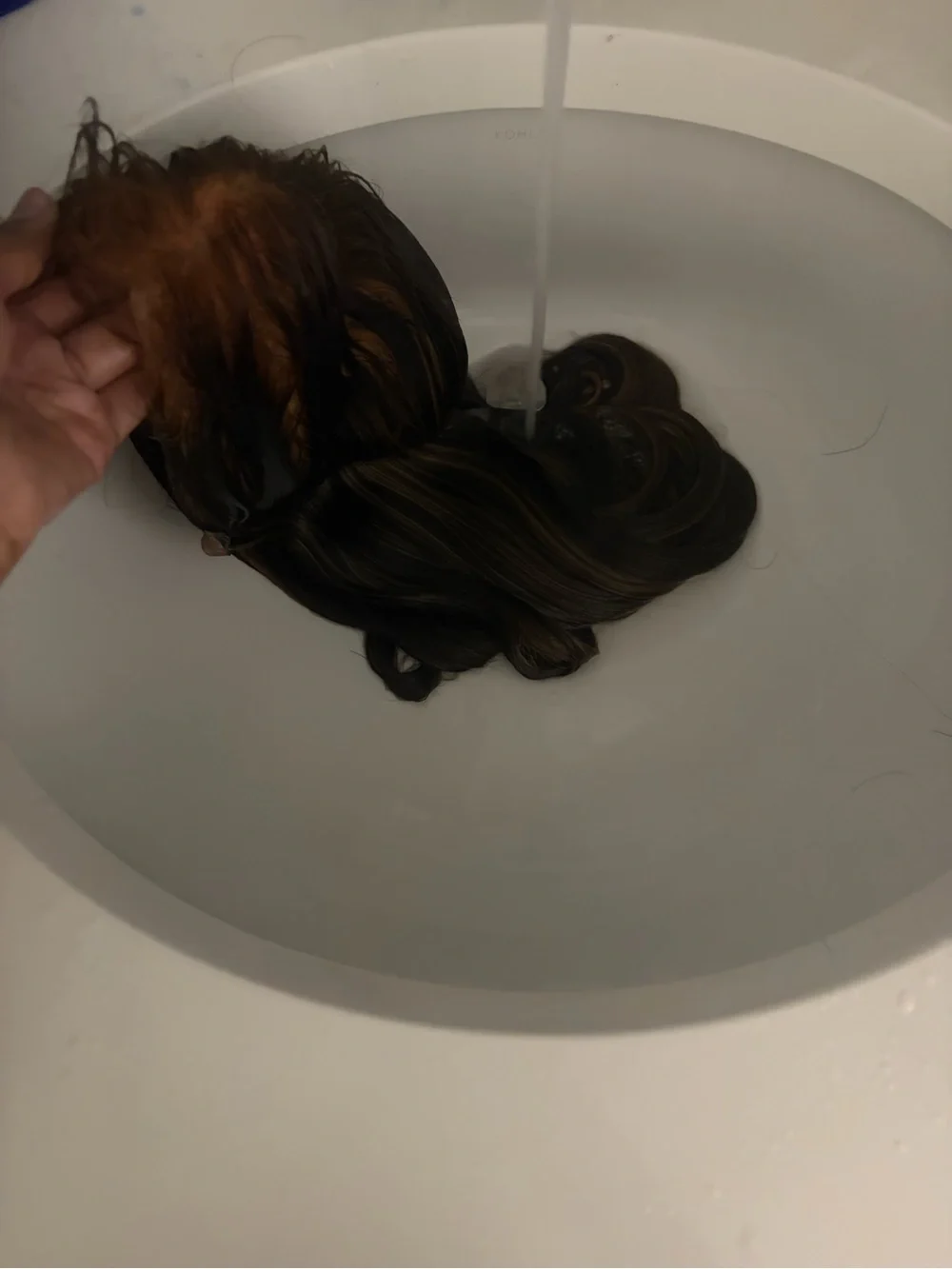 Natural Dark Brown Human Hair lace wig - Women Hair